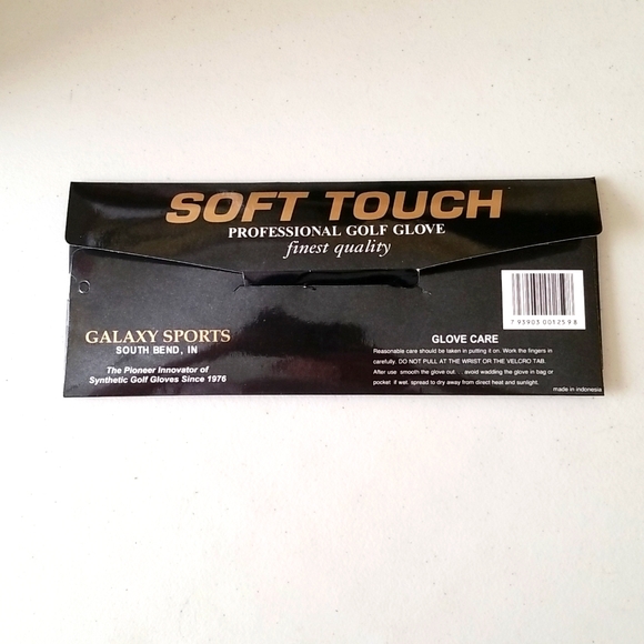 Tour Choice Microfiber Golf Glove Leather Soft Touch Right Hand White Medium New - Picture 5 of 10